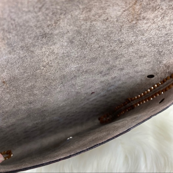 NEW MEXICAN RAW LEATHER CROSSBODY BAG - Picture 9 of 13